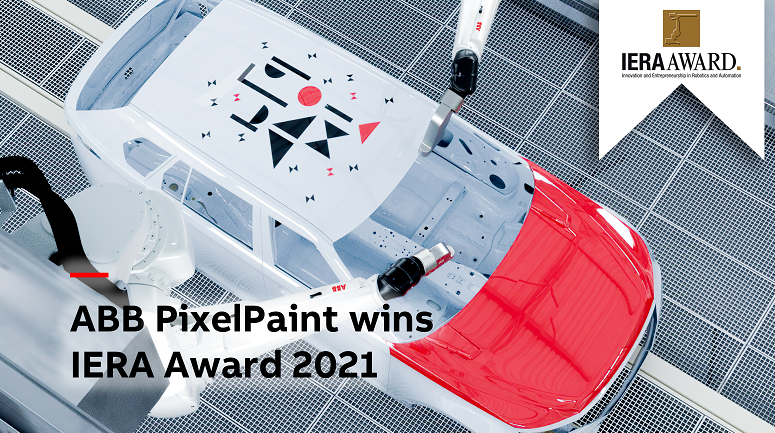 ABB PixelPaint荣获机器人自动化发明与创业奖